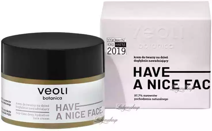 VEOLI Botanica Krem do twarzy na dzień dogłębnie nawadniający HAVE A NICE FACE 50ml