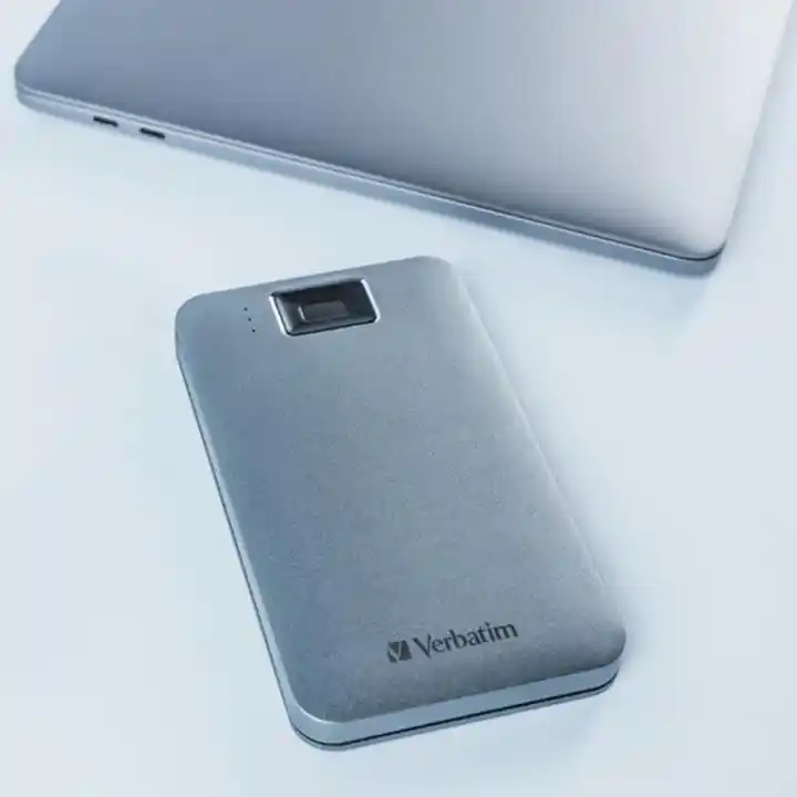 Verbatim Dysk zewnętrzny 1TB Executive FingerPrint Secure 2.5 USB-C 3.0 z czytnikiem linii papilarnych