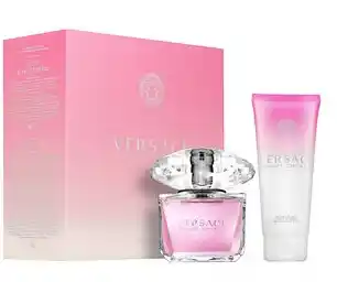 Versace Bright Crystal Travel Zestaw: Woda toaletowa 50ml + Mleczko do ciała 100ml