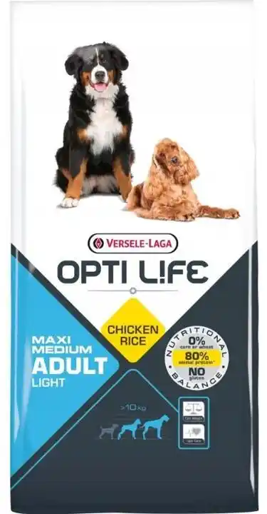 Versele-laga Opti Life Adult Light Medium & Maxi 12,5kg