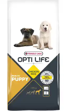 Versele-laga Versele Laga Opti Life Puppy Maxi - karma dla szczeniąt dużych ras kurczak i ryż 12,5kg