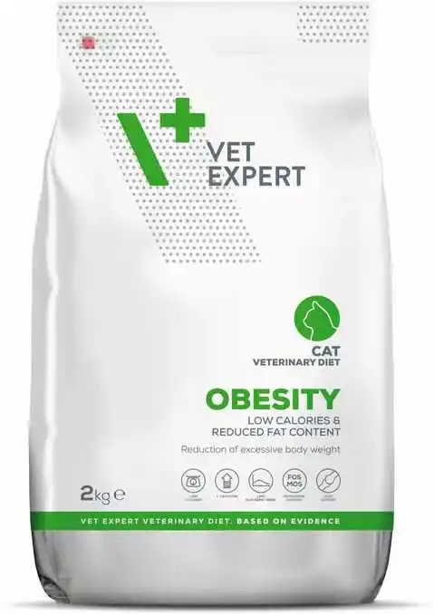 Vetexpert Sucha Karma Dla Kota Vet Expert Obesity Dietetyczna Z Drobiem 2Kg