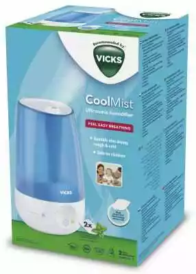 VICKS Cool Mist VUL565E4 Ultradźwiękowy nawilżacz powietrza