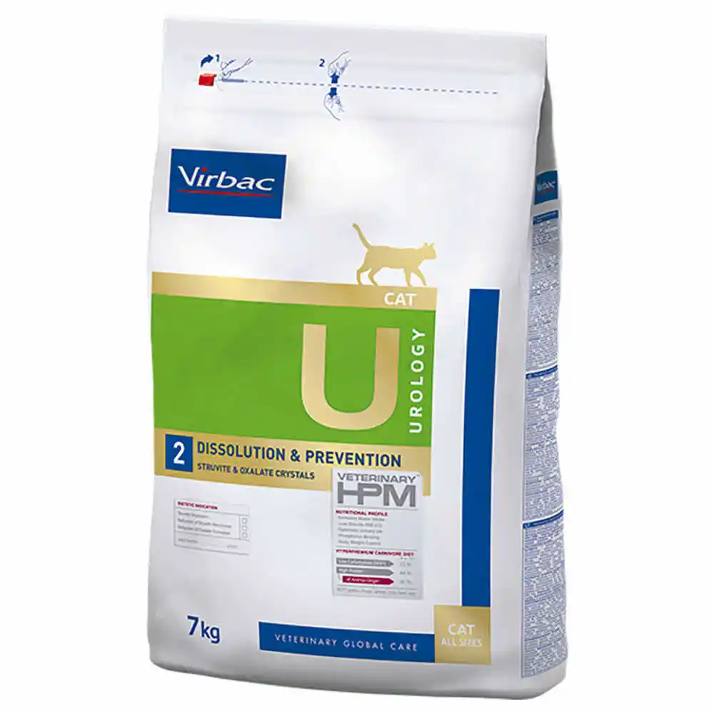 Virbac Urology 2 Dissolution & Prevention Cat 7kg karma sucha