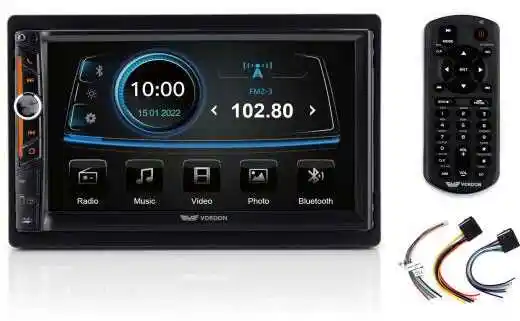 Vordon HT-760 Bristol z USB/SD 7 4x60W Bluetooth Radioodtwarzacz samochodowy 2DIN