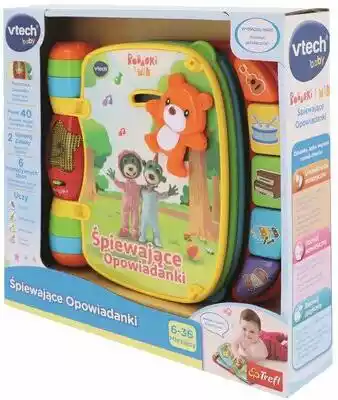 VTECH Zabawka edukacyjna Baby Śpiewające opowiadanki - Bobaski i Miś 61559