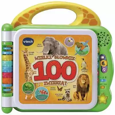 VTECH Zabawka edukacyjna Wielki Słownik Zwierząt 61457