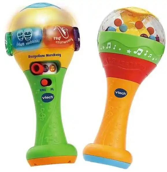 Vtech Zabawka interaktywna Baby Rozgadane Marakasy 61654