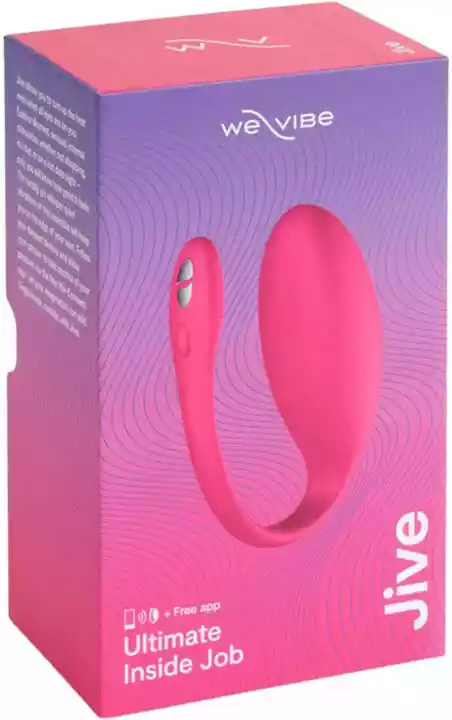 We-vibe Jive - inteligentny wibrator z możliwością ładowania (różowy)