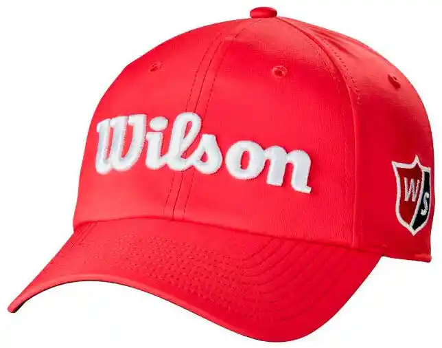 Wilson Staff Czapka golfowa Wilson Pro Tour czerwona