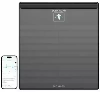 Withings Body Scan 200kg Czarny waga łazienkowa