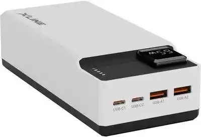 X-line Powerbank Xline GPB365W 30000 mAh Biały 2xUSB 2xUSB-C