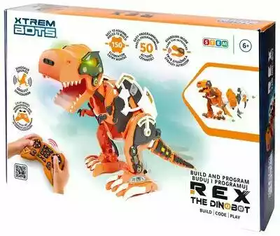 Xtrem Bots XTREM BOTS Zabawka interaktywna Rex The Dinobot 3803159