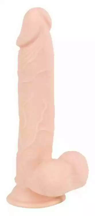 You2toys Dildo na Przyssawce Średnie Giętkie 24 cm Cielisty