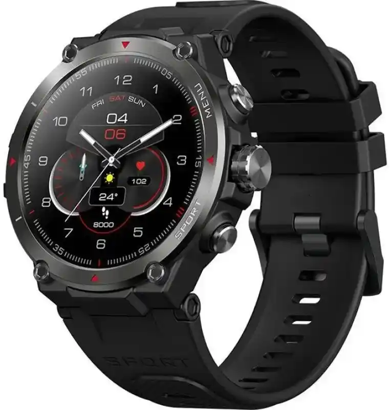 Zeblaze Stratos 2 Czarny Smartwatch