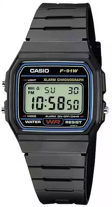 Zegarek Casio F-91W-1YER