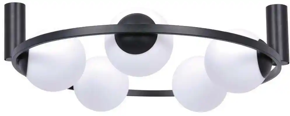 ZUMA LINE Lampa sufitowa ORBIT 5 CEILING LAMP 5009 oprawa w kolorze czarnym