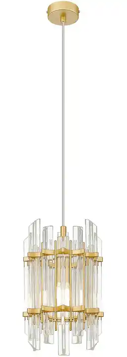 ZUMA LINE Lampa wisząca ALEXANDRIA P0556-01D-V7V7 oprawa w kolorze złotym