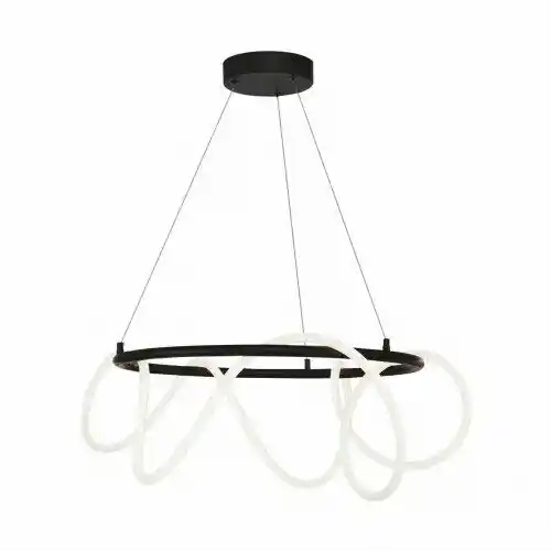 ZUMA LINE Lampa wisząca BALBO 20006PL-BK oprawa w kolorze czarnym